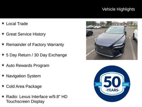 Used 2024 Lexus RX 350 Premium w/ Kick Sensor & Tow Package image 5