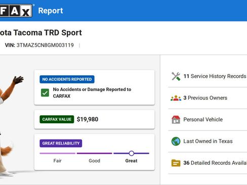 Used 2016 Toyota Tacoma TRD Sport w/ Towing Package image 21