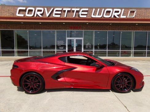 Used 2023 Chevrolet Corvette Stingray Preferred Cpe w/ Body-Color Dual Roof Package RWD image 4