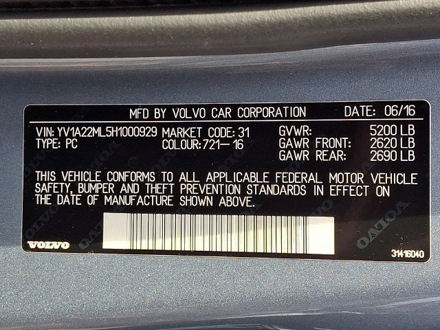 Used 2017 Volvo S90 T6 Inscription w/ Vision Package AWD/4WD image 29