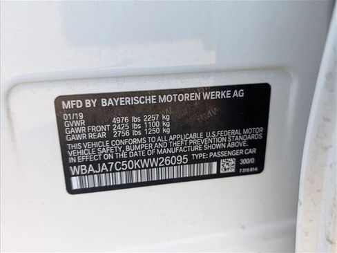 Used 2019 BMW 530i xDrive w/ Convenience Package AWD/4WD image 27