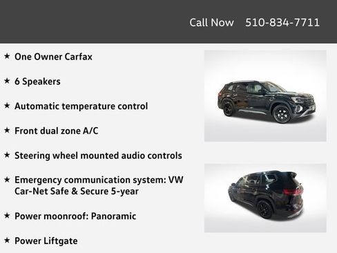 Certified 2025 Volkswagen Atlas Peak Edition SE AWD/4WD image 4