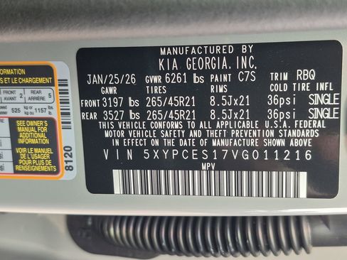 New 2027 Kia Telluride EX X-Line image 26