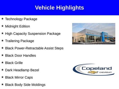 New 2026 Chevrolet Silverado 1500 High Country w/ Midnight Edition image 3