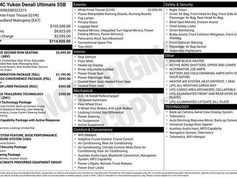 Used 2025 GMC Yukon Denali Ultimate AWD/4WD image 4