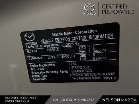 Certified 2025 MAZDA CX-5 AWD 2.5 S w/ Preferred Package image 50