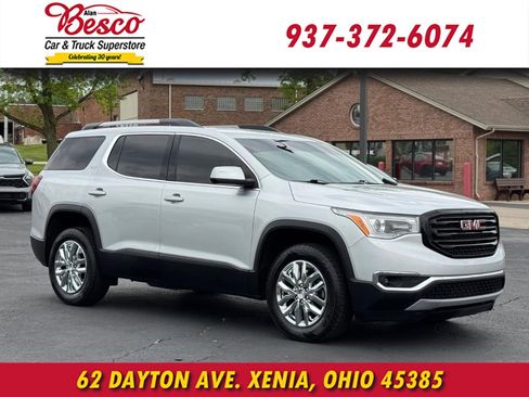 Used 2019 GMC Acadia SLT w/ LPO, Black Accent Package AWD/4WD image 1