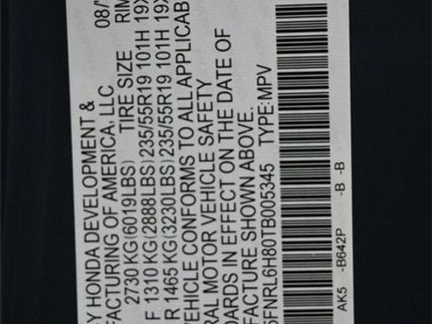 Used 2026 Honda Odyssey Touring image 49