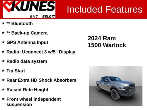 Used 2024 RAM 1500 Classic Warlock AWD/4WD image 2