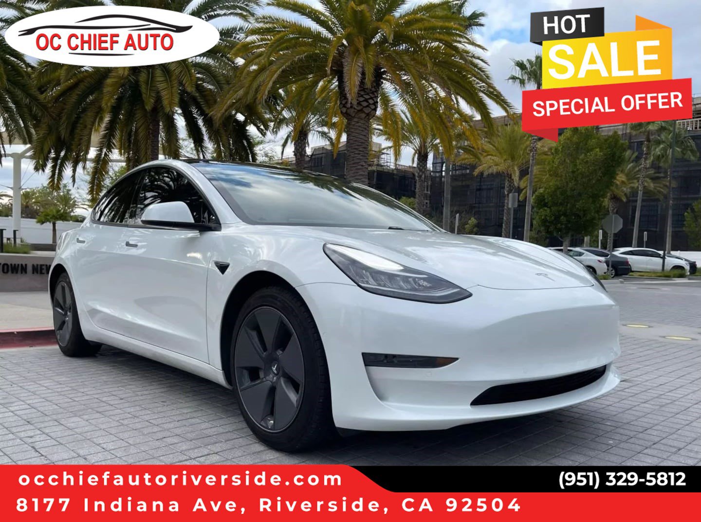 Used 2023 Tesla Model 3 Standard Range RWD image 1