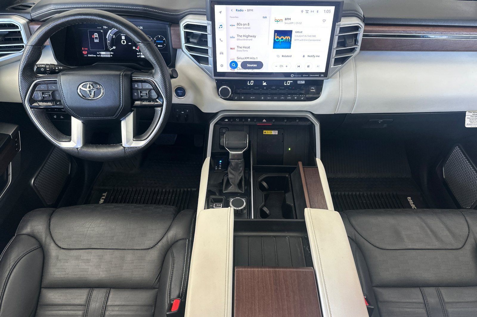Used 2023 Toyota Tundra Capstone AWD/4WD image 12