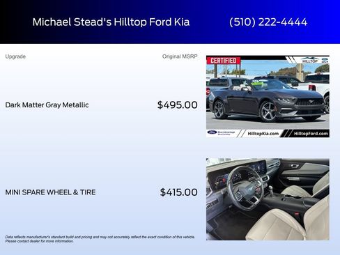 Certified 2024 Ford Mustang Premium RWD image 6
