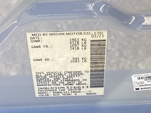 Used 2023 Nissan Altima 2.5 SR image 31