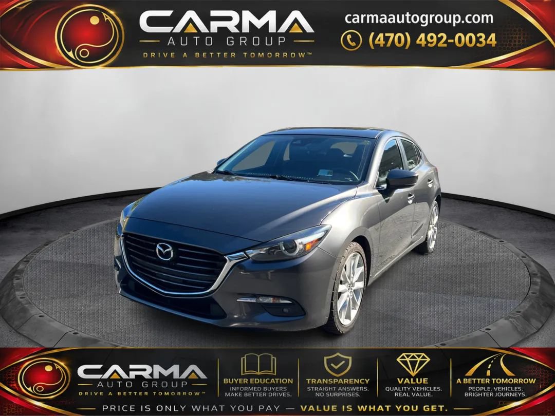 Used 2017 MAZDA MAZDA3 Grand Touring w/ Premium Equipment Package FWD image 1