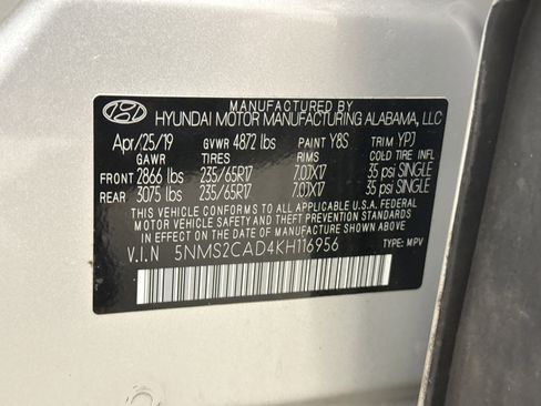 Used 2019 Hyundai Santa Fe SE image 21