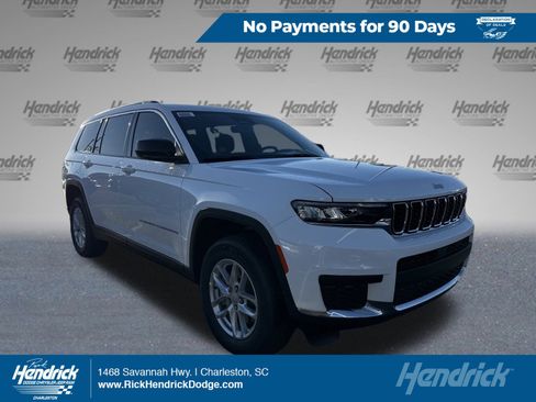New 2025 Jeep Grand Cherokee L Laredo w/ Luxury Tech Group I RWD image 1