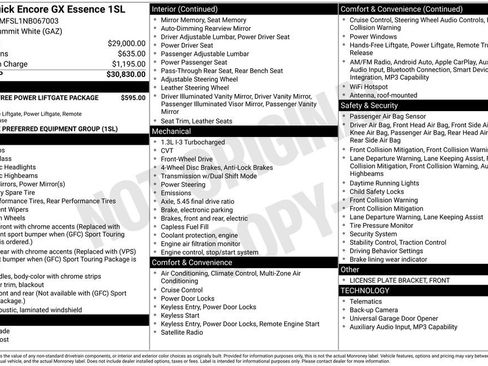 Used 2022 Buick Encore GX Essence FWD image 34