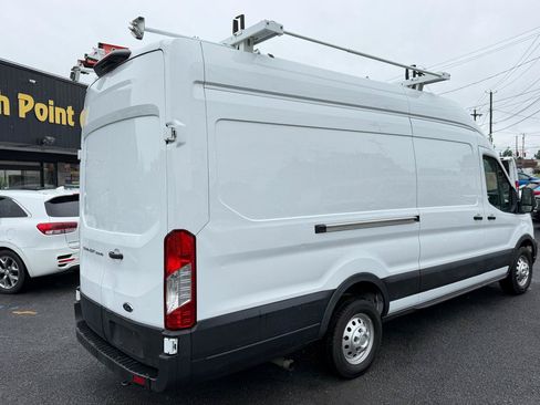 Used 2023 Ford Transit 350 148 High Roof Extended w/ Fleet Safety Package RWD image 4