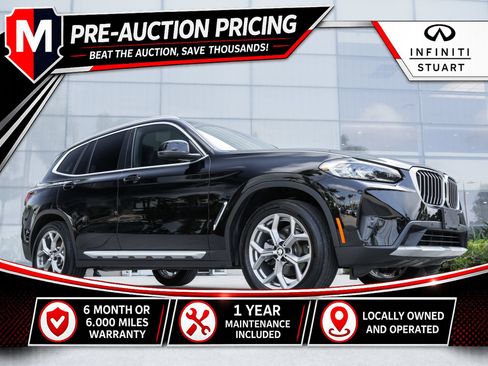 Used 2023 BMW X3 xDrive30i w/ Premium Package AWD/4WD image 1