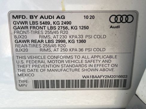 Used 2021 Audi Q5 2.0T Premium Plus w/ Premium Plus Package AWD/4WD image 34