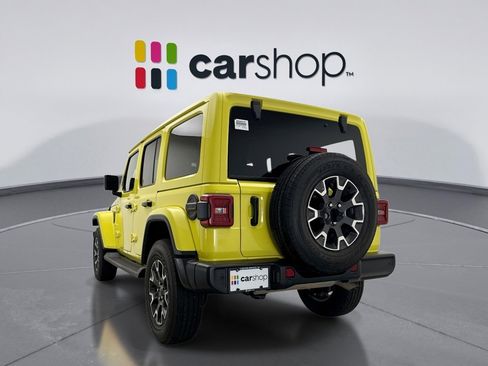 Used 2024 Jeep Wrangler Unlimited Sahara w/ Technology Group image 3