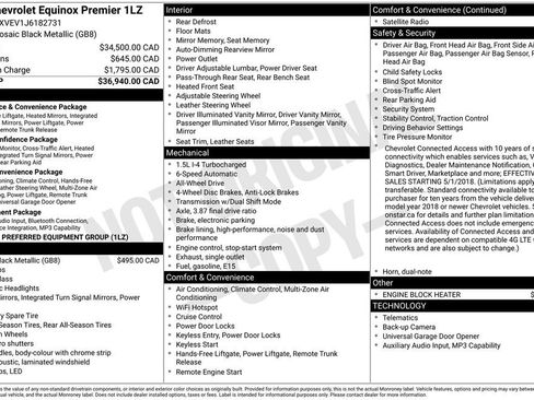 Used 2018 Chevrolet Equinox Premier image 14