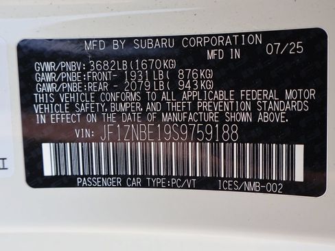 Used 2025 Toyota GR86 Premium w/ ALL Weather Mat Package (TMS) RWD image 40