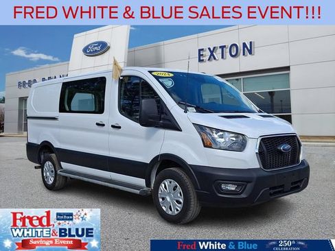 Certified 2024 Ford Transit 250 Low Roof w/ Exterior Upgrade Package RWD image 1