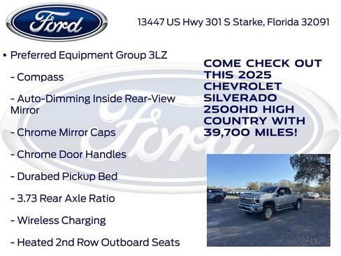 Used 2025 Chevrolet Silverado 2500 High Country w/ High Country Premium Package image 22