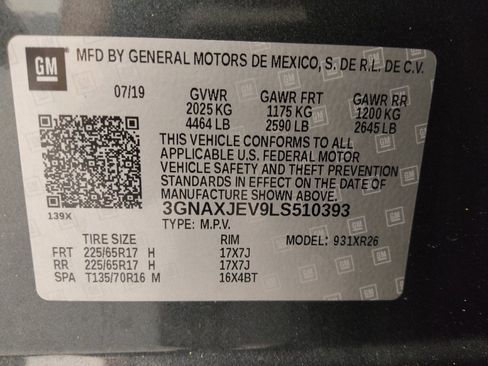 Used 2020 Chevrolet Equinox LT w/ Driver Convenience Package FWD image 33
