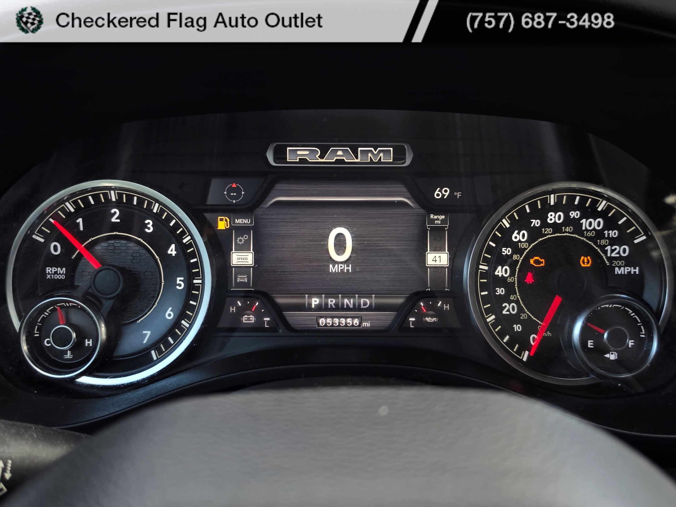 Used 2019 RAM 1500 Big Horn AWD/4WD image 12