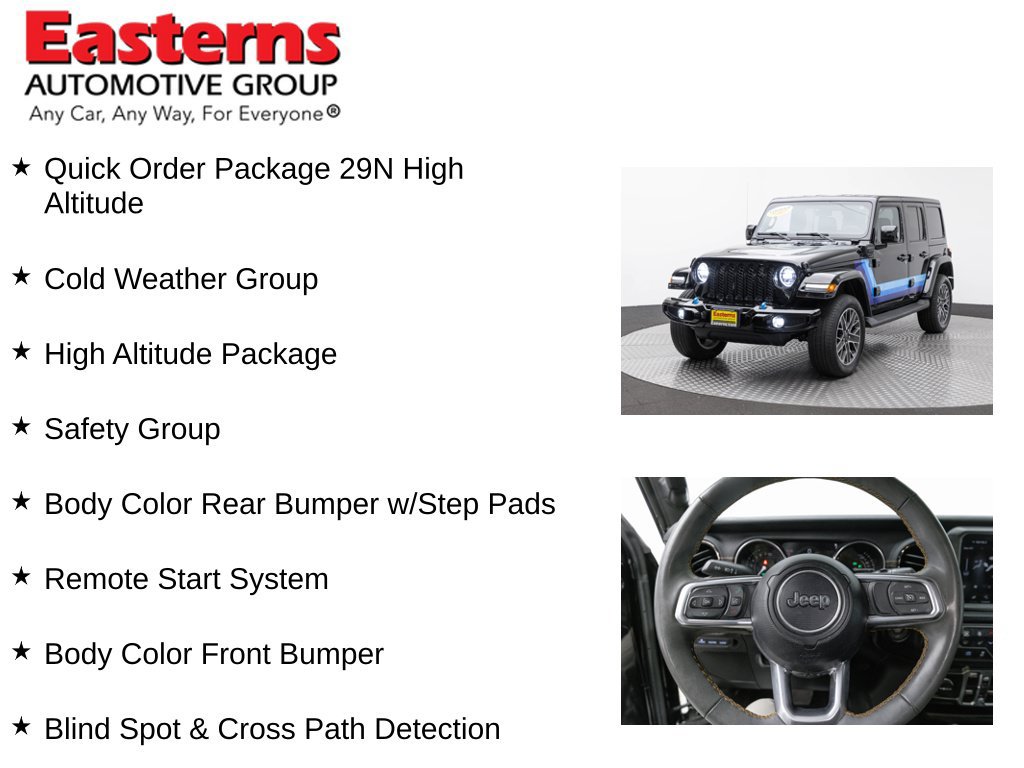 Used 2023 Jeep Wrangler Unlimited Sahara AWD/4WD image 12