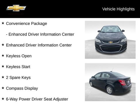 Used 2017 Chevrolet Sonic LT w/ Convenience Package FWD image 18