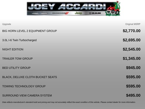New 2025 RAM 1500 Big Horn image 3