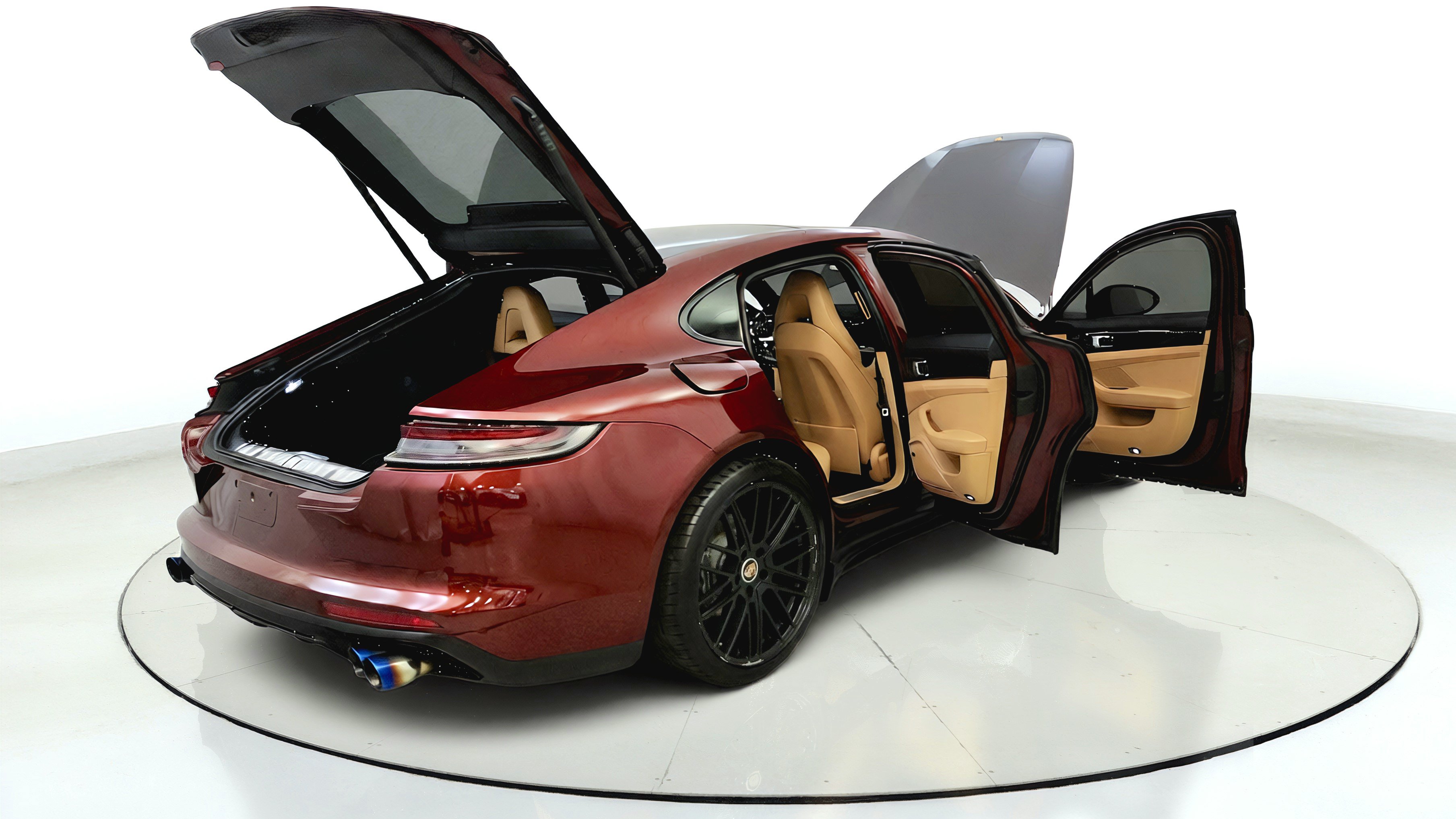 Used 2021 Porsche Panamera 4 AWD/4WD image 14