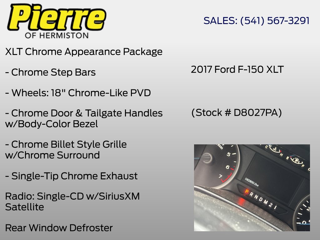 Used 2017 Ford F150 XLT w/ Equipment Group 302A Luxury AWD/4WD image 9
