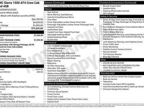 Used 2023 GMC Sierra 1500 AT4 w/ AT4 Premium Package AWD/4WD image 13