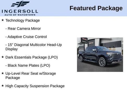 Used 2023 Chevrolet Silverado 1500 High Country w/ Technology Package AWD/4WD image 15