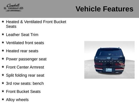 Used 2025 Hyundai Santa Fe Limited AWD/4WD image 10