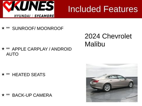 Used 2024 Chevrolet Malibu LT FWD image 2