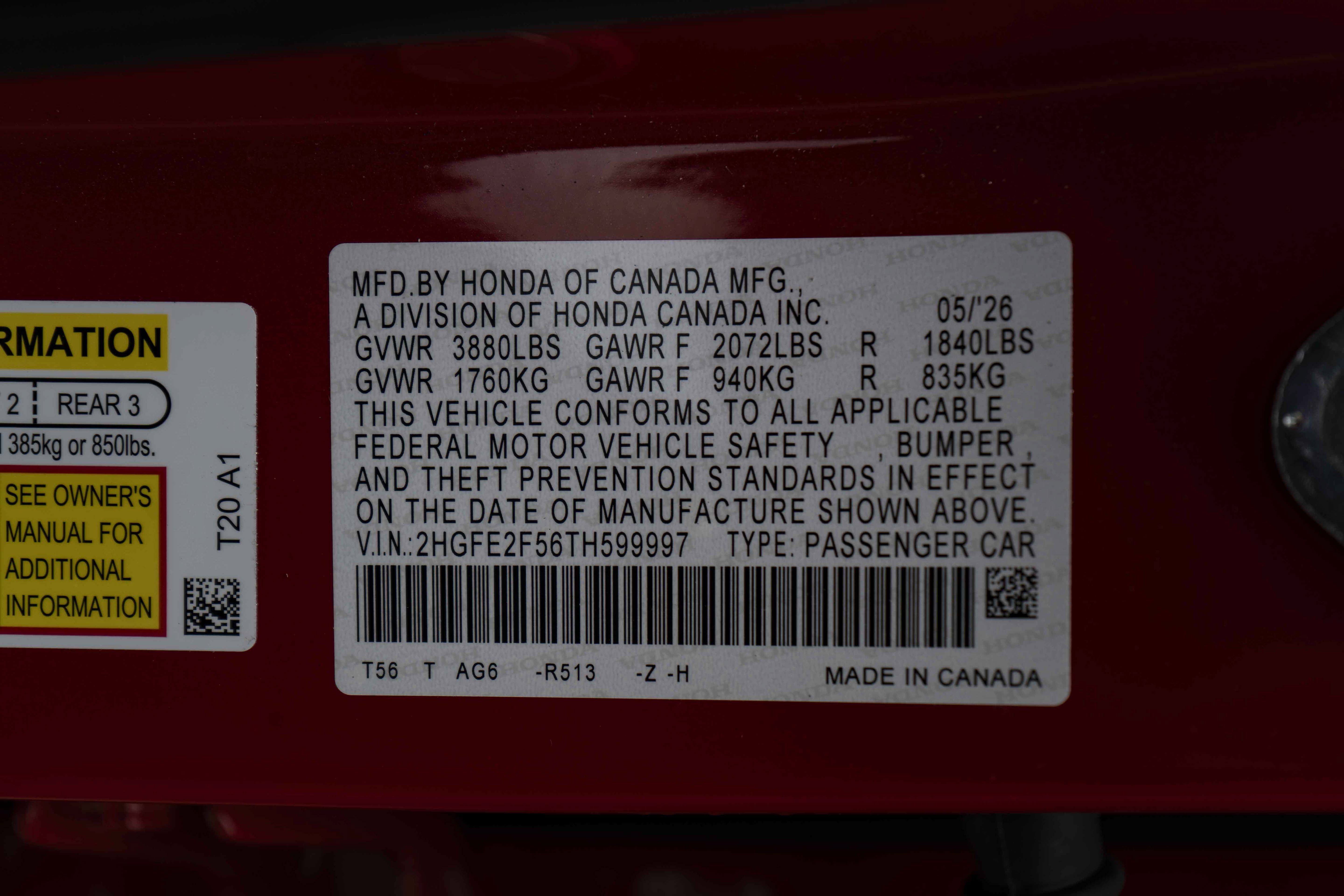 Used 2026 Honda Civic Sport image 39