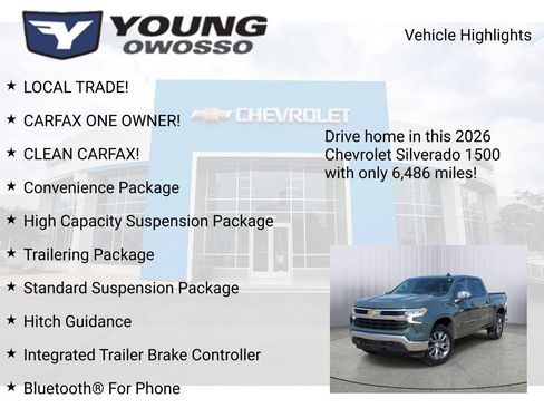 Certified 2026 Chevrolet Silverado 1500 LT AWD/4WD image 8