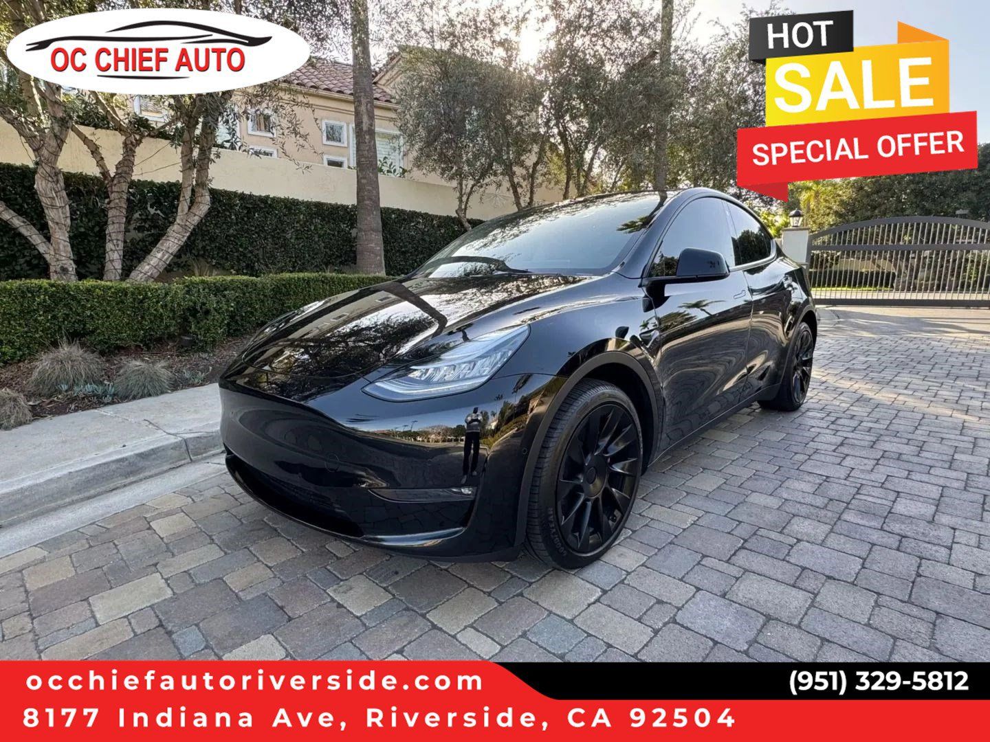 Used 2021 Tesla Model Y Long Range AWD/4WD image 1