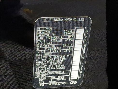 Certified 2025 INFINITI QX50 Luxe image 30