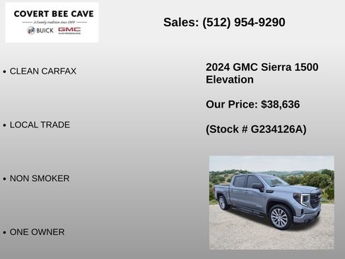 Used 2024 GMC Sierra 1500 Elevation RWD image 6