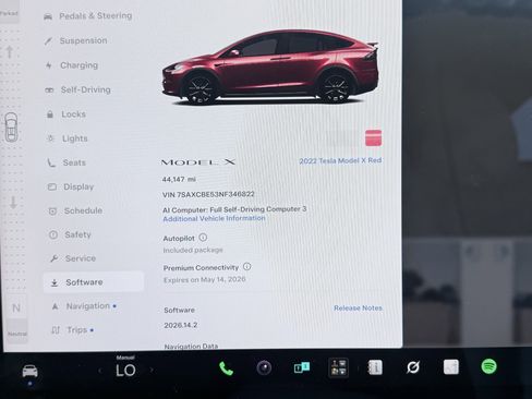 Used 2022 Tesla Model X AWD/4WD image 4
