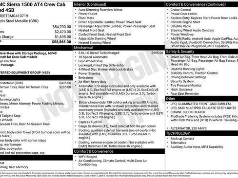 Used 2021 GMC Sierra 1500 AT4 AWD/4WD image 31