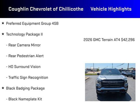 New 2026 GMC Terrain AT4 w/ Technology Package II AWD/4WD image 5