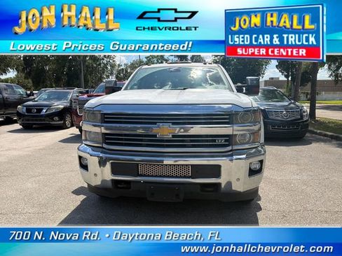 Used 2015 Chevrolet Silverado 3500 LTZ w/ Duramax Plus Package AWD/4WD image 2