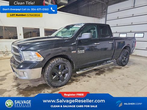 Used 2015 RAM 1500 Big Horn AWD/4WD image 1